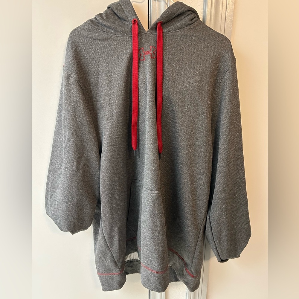 Under Armour Charcoal and Crimson Sweatshirt